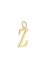 Gold / Charm Z Gold Stainless Steel Picture50