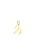 Gold / Charm Zodiac Aries Gold Stainless Steel Immagine18