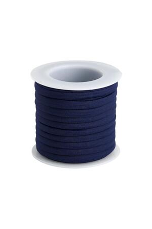Fascia elastica DIY Basic - 6MM Blue Polyester h5 