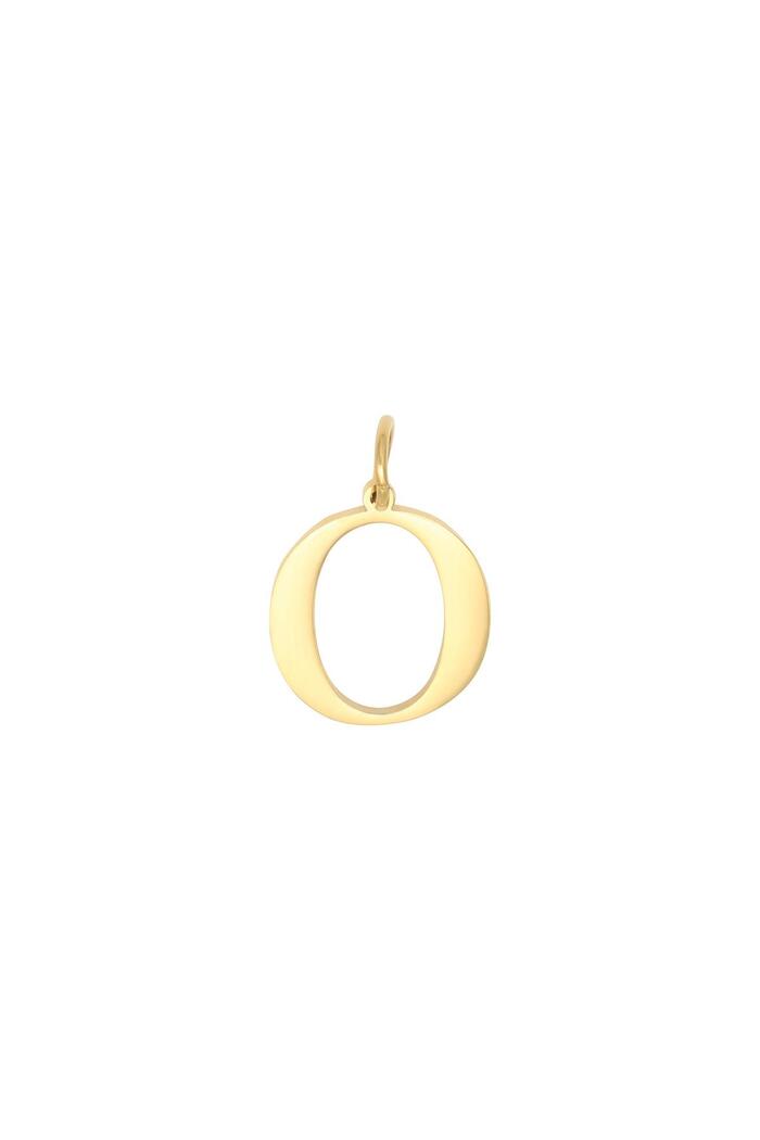 DIY Charm Digits Gold - 0 Stainless Steel 