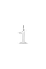 Silver / DIY Charm Digits Silver - 1 Stainless Steel Picture5