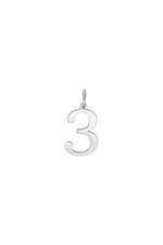 Silver / DIY Charm Digits Silver - 3 Stainless Steel Immagine13