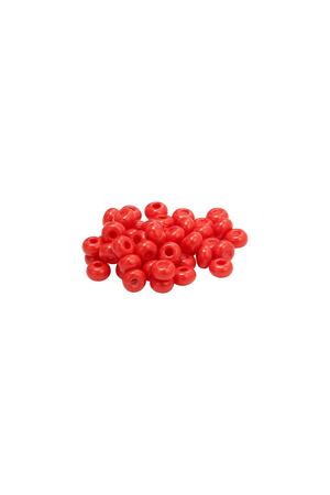 DIY Beads Coloured - 3MM Rojo Plástico h5 