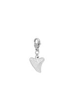 Zilver / DIY Clasp Charm Tooth Zilver Stainless Steel 