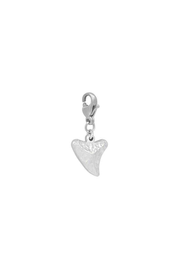 DIY Clasp Charm Tooth Silber Edelstahl 
