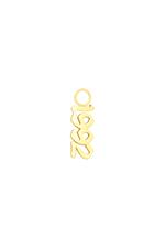 Gold / DIY Charm Year Of Birth Gold - 1992 Stainless Steel Immagine14