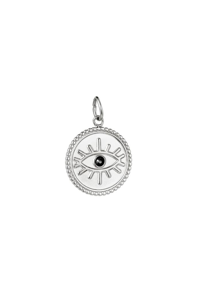 DIY Charm The Eye Zilver Stainless Steel 
