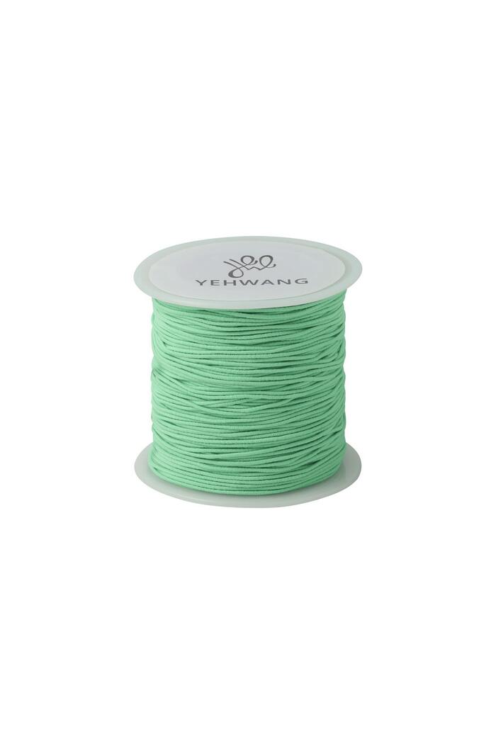 DIY Cord Color - 0.8MM Turquoise Elastic 