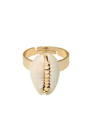 Ring Shell Obsession Gold Kupfer h5 