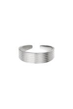 Plata / One size / Anillo For Real Plata Acero inoxidable One size 