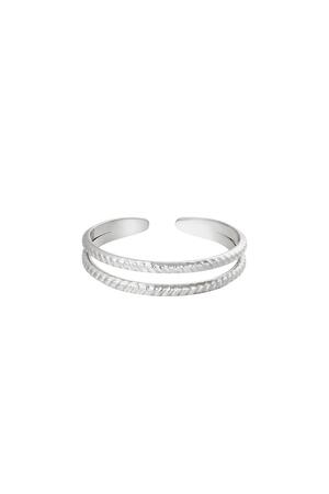 Ring Miraculous Zilver Stainless Steel One size h5 