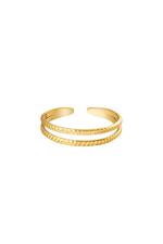 Gold / One size / Ring Miraculous Gold Edelstahl One size Bild2