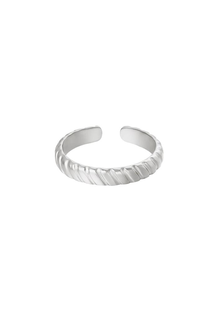 Ring Faya Zilver Stainless Steel One size 