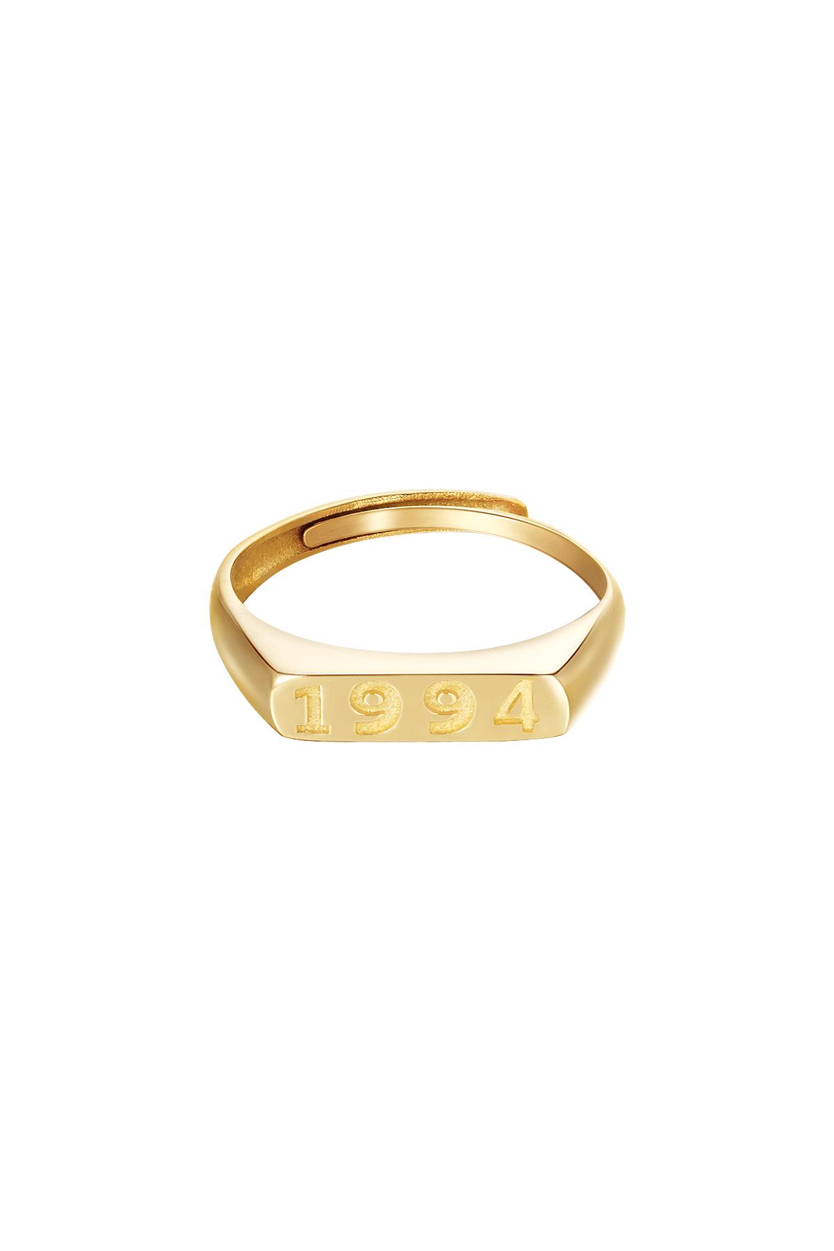 Gold / Ring Year Of Birth Gold - 1994 Stainless Steel 