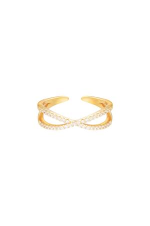 Righello dell'anello Gold Copper One size h5 