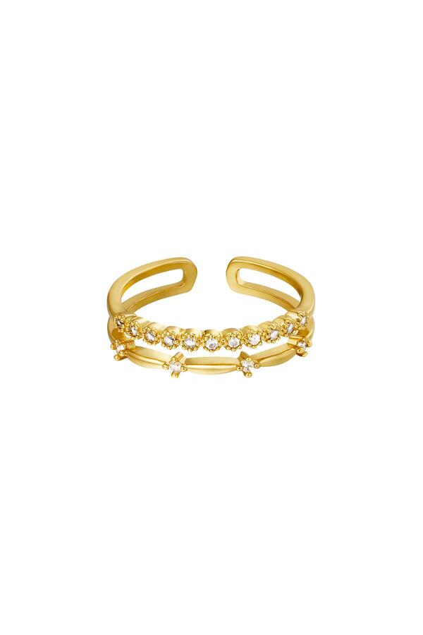 Ring Tina Gold Kupfer One size