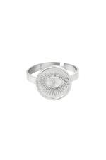 Silver / Ring Magic Eye Silver Stainless Steel 