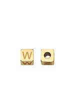 Gold / DIY Beads Alphabet Gold W Stainless Steel Picture16