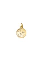 Gold / Charm All in the Stars Gold Stainless Steel 