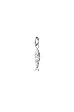 Silver / Ciondolo pesce in argento Silver Stainless Steel 