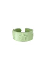 Verde oliva / One size / Estrellas de anillo de caramelo Verde oliva Metal One size Imagen5