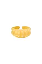 Yellow / One size / Candy ring large Yellow Metal One size Picture4