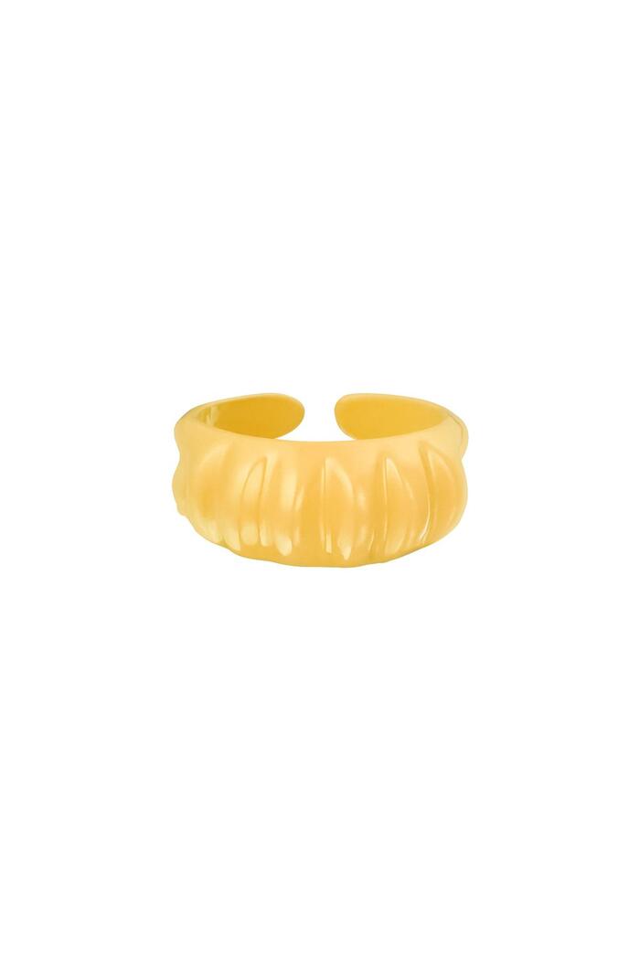 Candy ring large Yellow Metal One size 