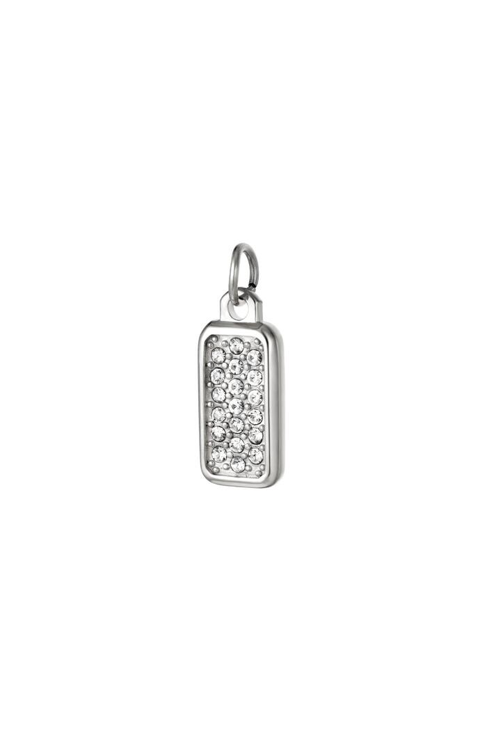 Stainless steel DIY charm Silver 