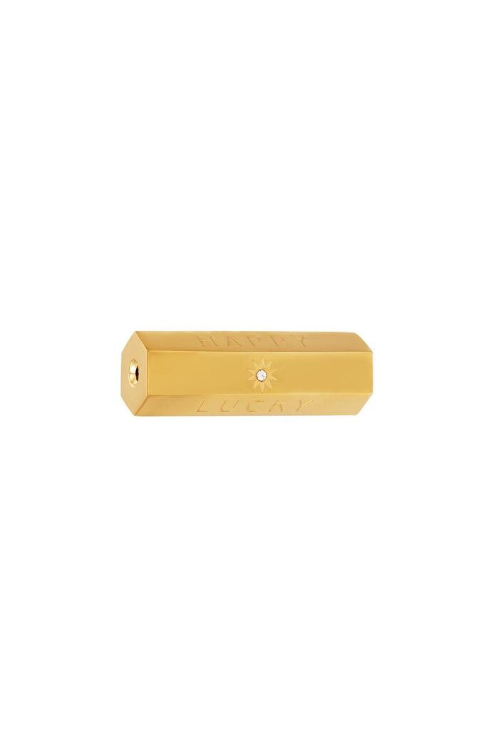 Perla in acciaio inossidabile Happy Lucky Gold Stainless Steel 