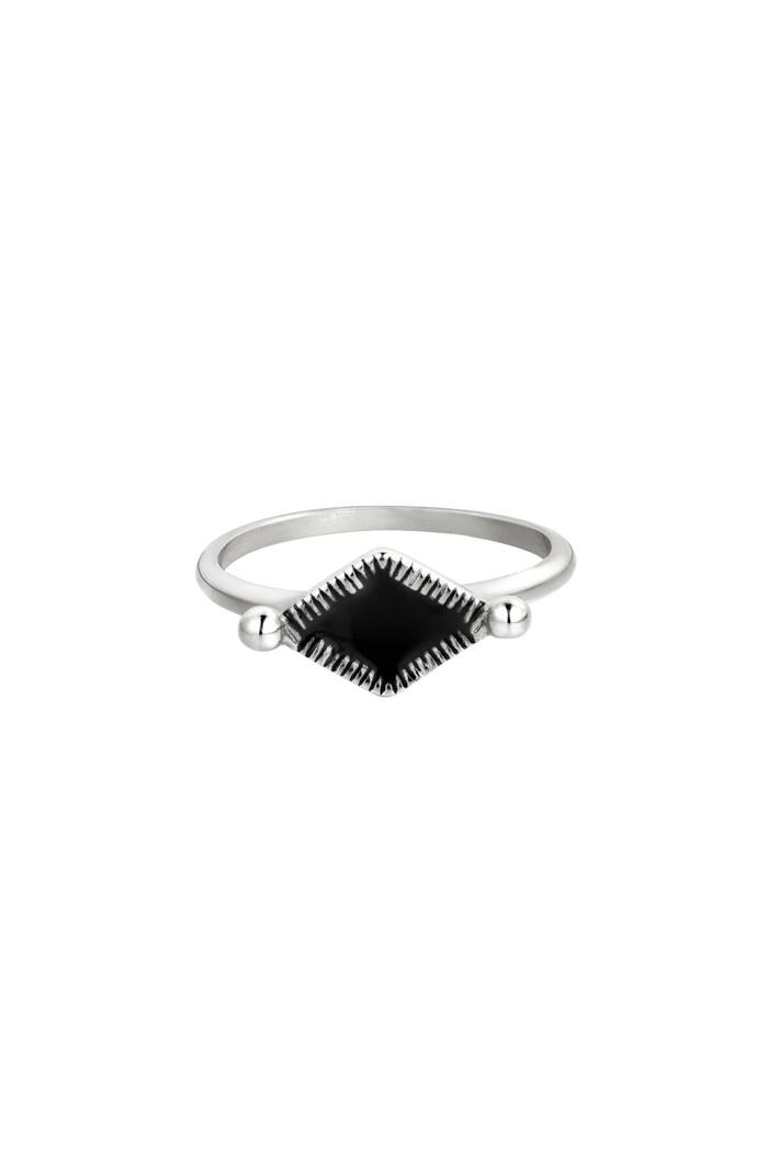 Stainless steel ring Silver 16 