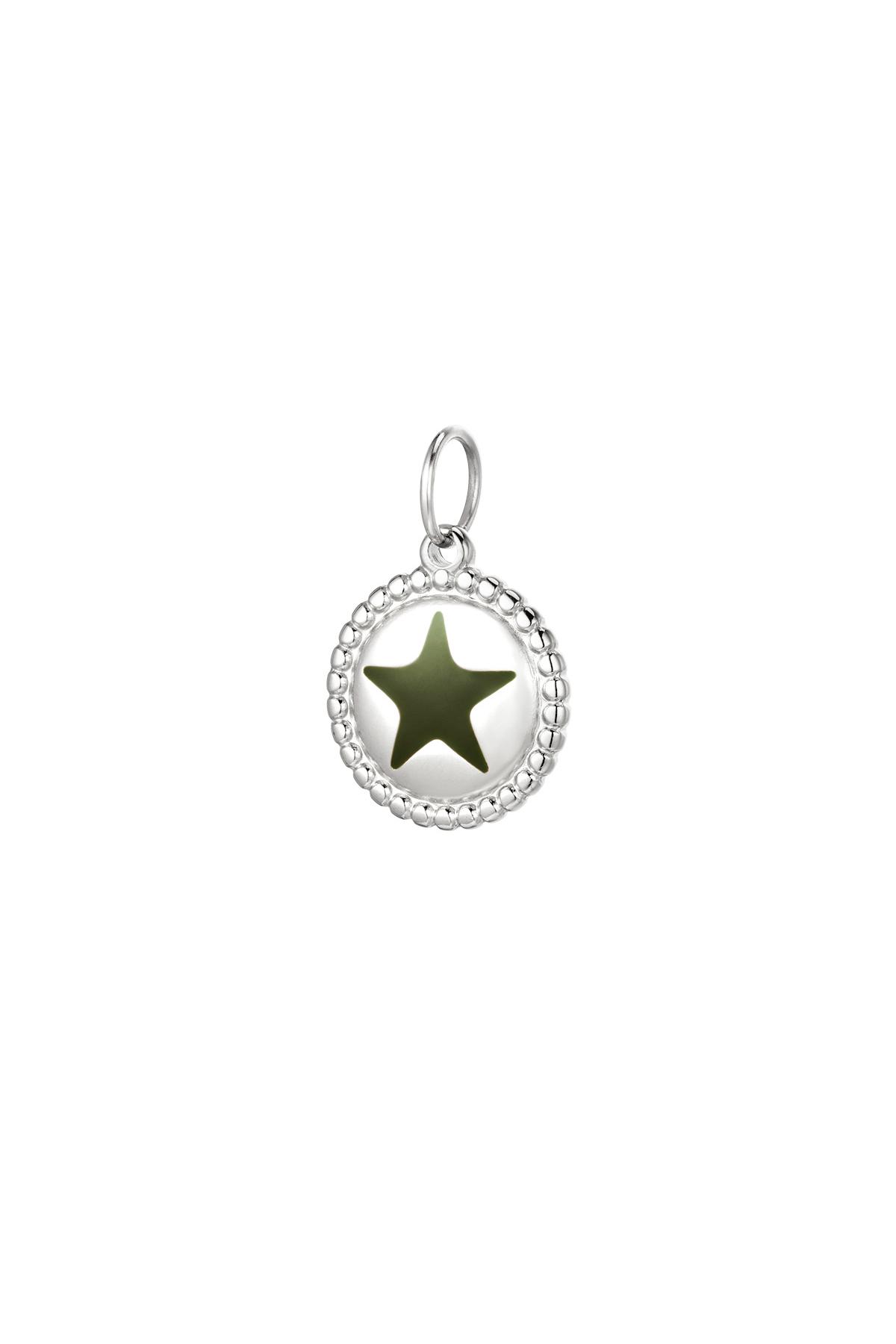 Charm shapes Silver Stainless Steel