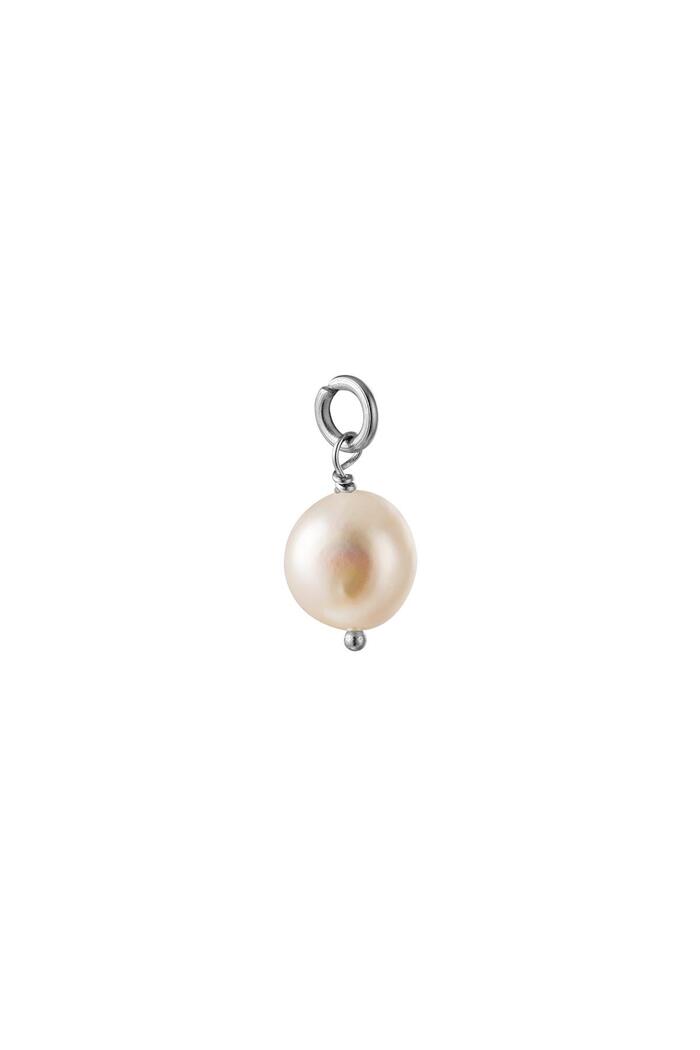 DIY charm pearl Silver Pearls 