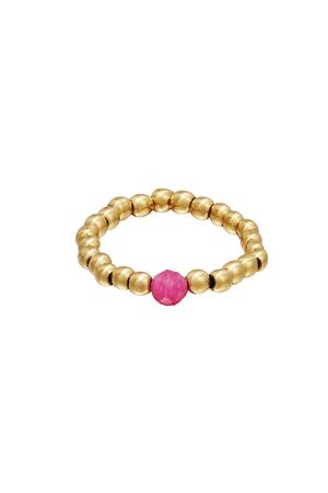 Toe ring beads Rose Hematite 14 h5 