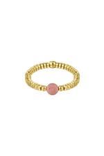 Pink & Gold / One size Resim4