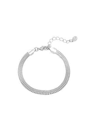 Armband Snaky Chain Silber Kupfer h5 