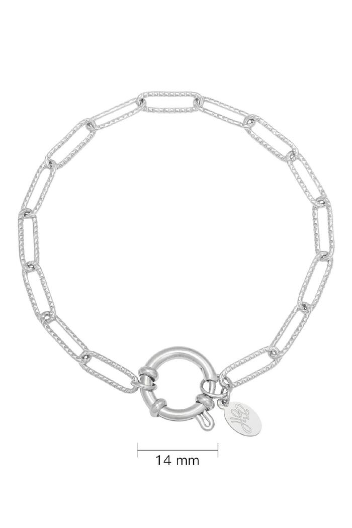 Armband Chain Beau Zilver Stainless Steel Afbeelding2