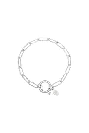 Bracelet Chain Beau Silver Stainless Steel h5 