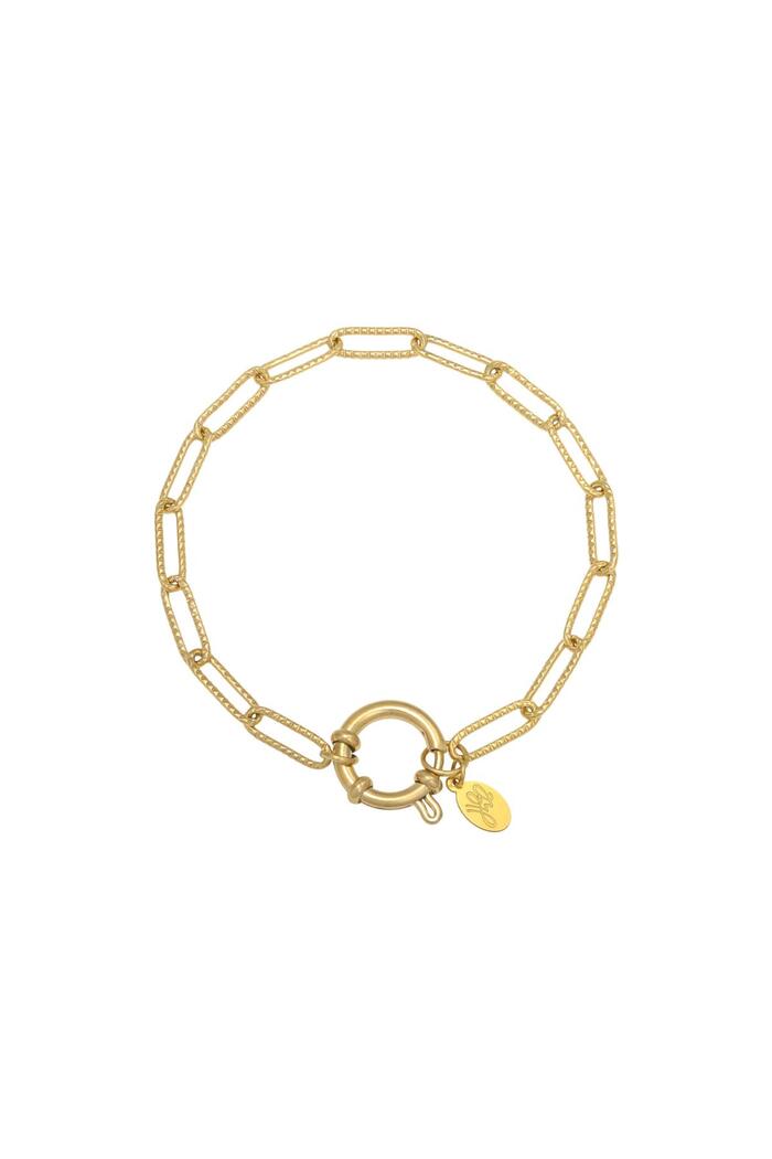 Bracelet Chain Beau Gold Stainless Steel 
