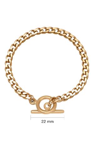 Armband Chain Sanya Gold Edelstahl h5 Bild2