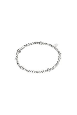 Bracelet Beady Silver Stainless Steel h5 