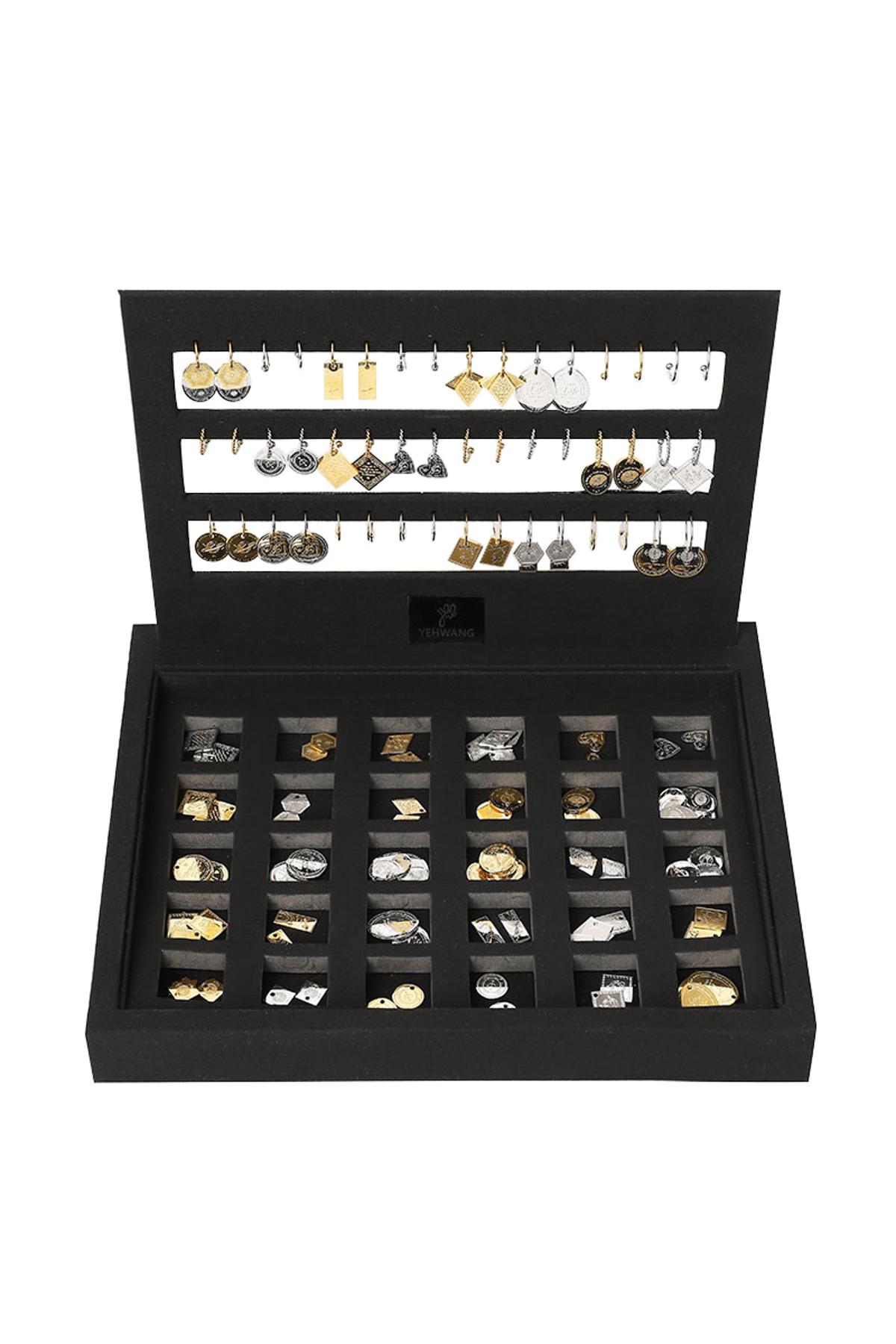 Creoles set Turn Around 2 Couleur or Acier inoxydable Image2