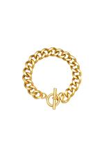 Gold / Armband Chain Ivy Gold Edelstahl 