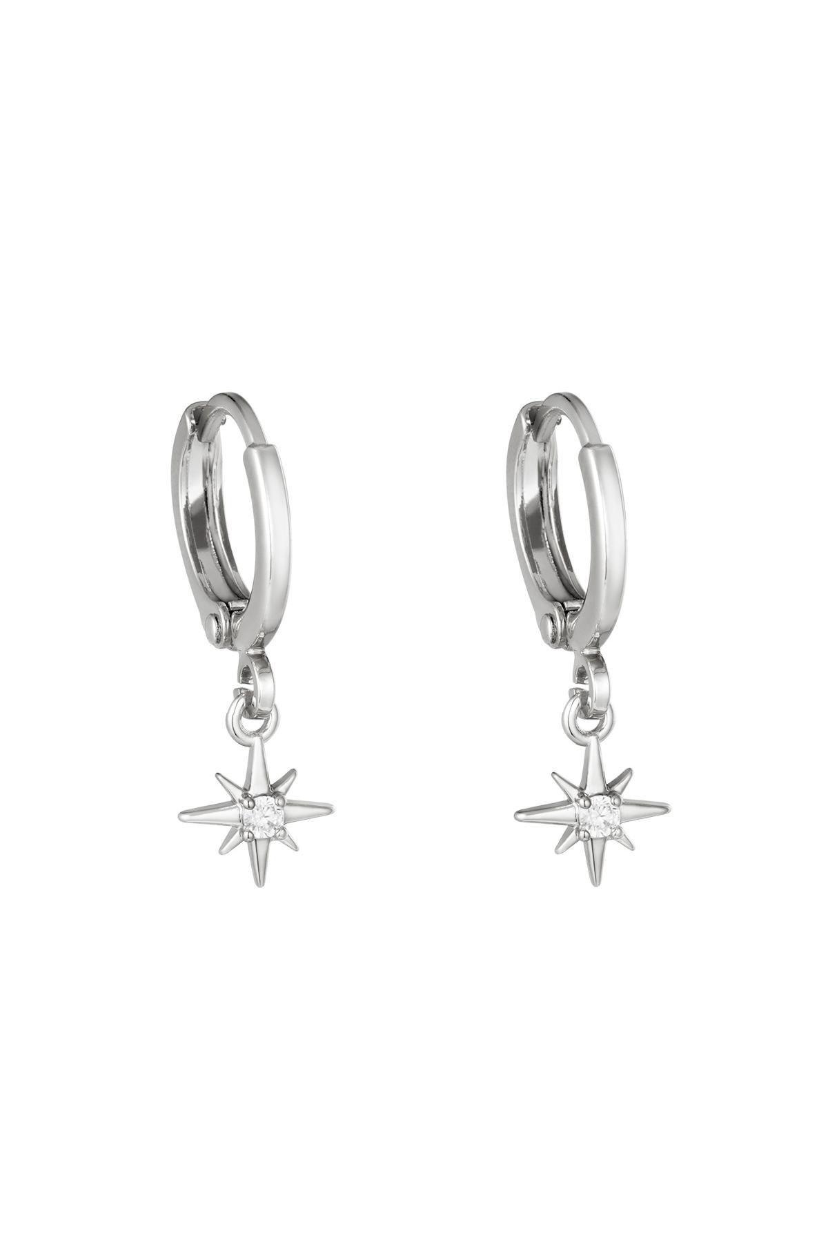 Boucles d'oreilles Lustrous  Argenté Cuivré h5 