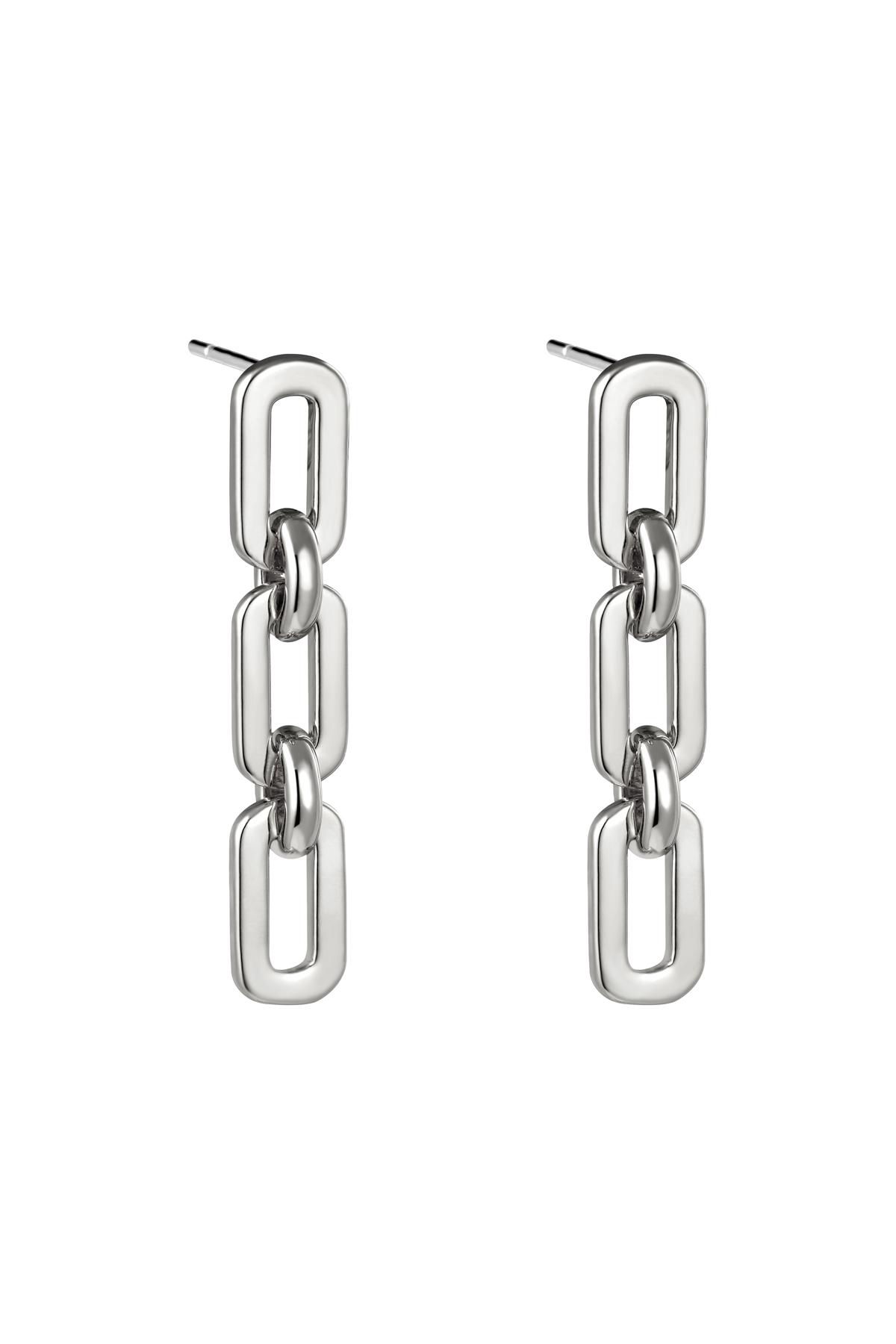 Silver / Earrings Locomotion Silver Copper 