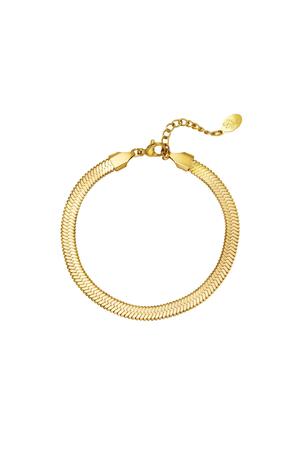 Bracelet Retreat Gold Stainless Steel h5 