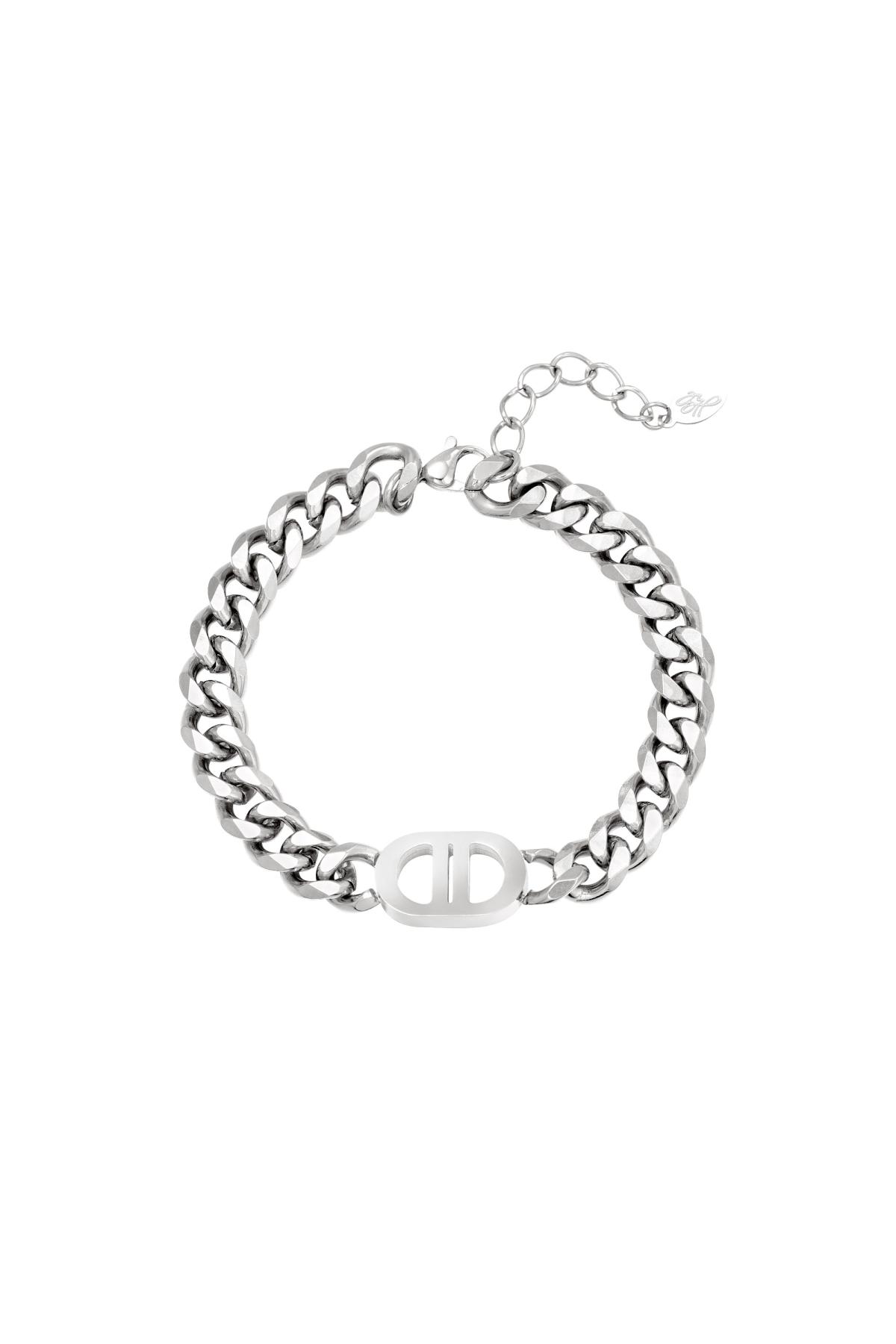 Bracelet The Good Life Silver Color Stainless Steel 2