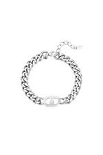 Zilver / Armband The Good Life Zilver Stainless Steel Afbeelding2