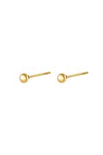 Gold / Earrings Midi Dot Gold Stainless Steel Picture2