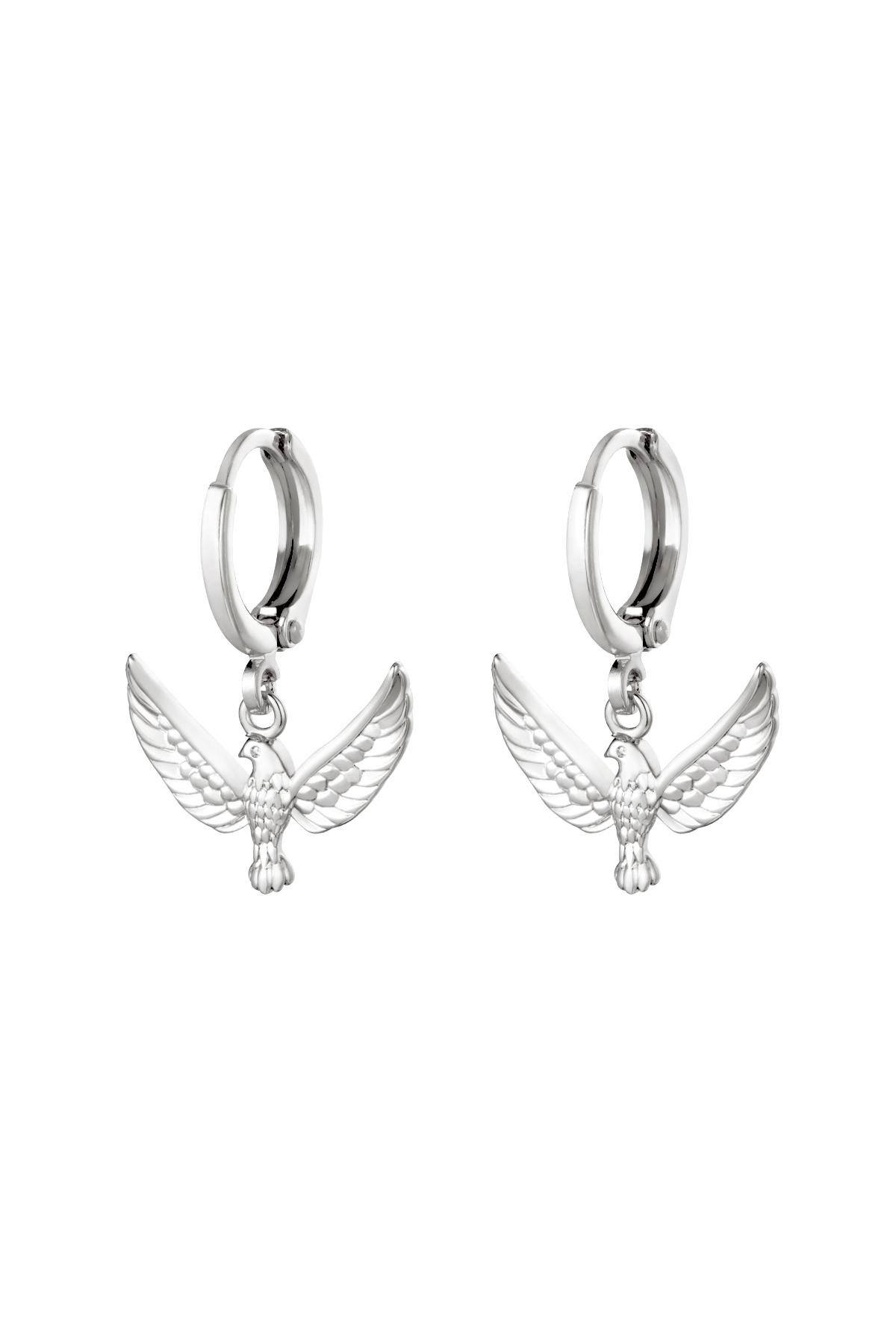 Silver / Earrings Bird of Freedom Silver Copper 