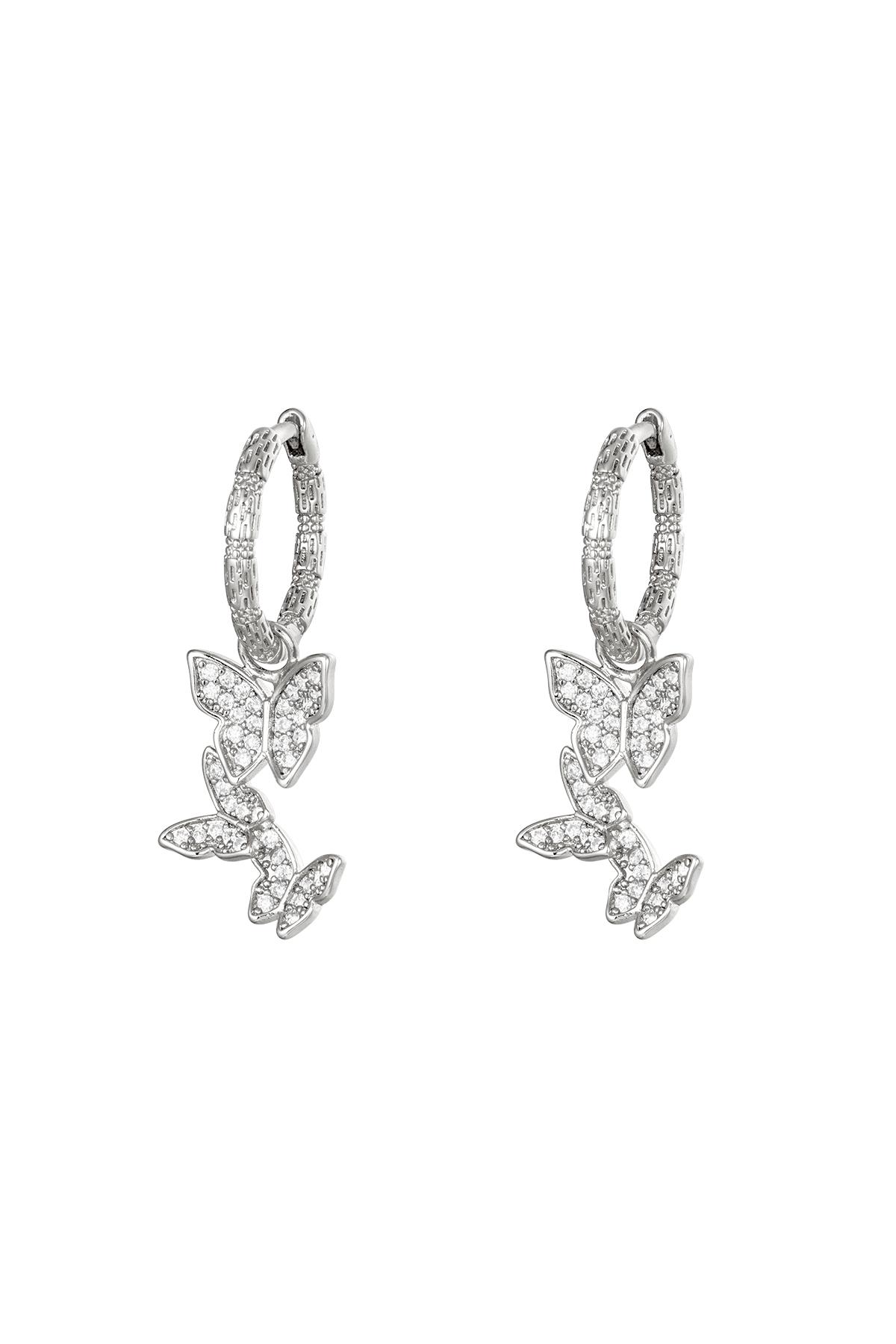 Boucles d'oreilles Eden Argenté Cuivré h5 